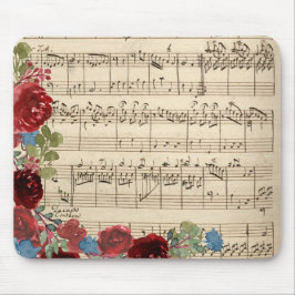 Vintage Blume Pad Mouse Pad Mousepad