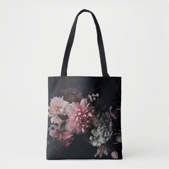 Vintage Blume. Peonies, Tulpen, Lilien, Hydrangea  (Vorderseite)