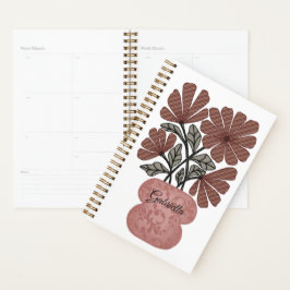 Vintage Blume Planer