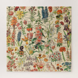 Vintage Blume Puzzle