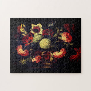 Vintage Blume Puzzle