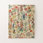 Vintage Blume Puzzle<br><div class="desc">Bitte besuchen Sie mein Geschäft für mehr interessantes Design und mehr Farbwahl.
=> zazzle.com/colorfulworld*</div>