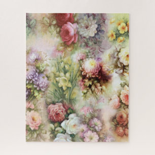 Vintage Blume Puzzle