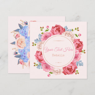 Vintage Blume Save the Date