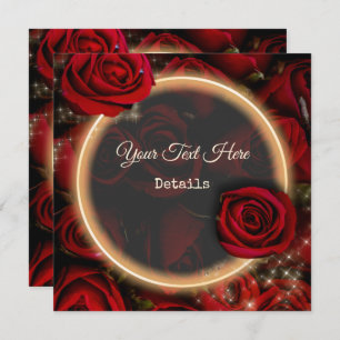 Vintage Blume Save the Date