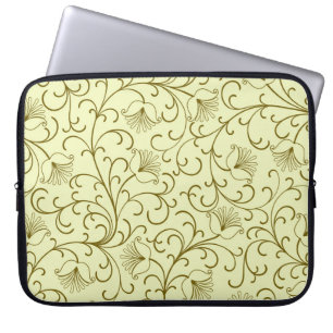 Vintage Blume: Schöne Hintergrundbilder Laptopschutzhülle