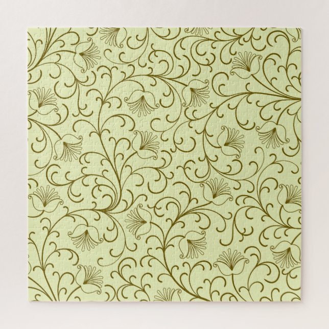 Vintage Blume: Schöne Hintergrundbilder Puzzle (Vertikal)