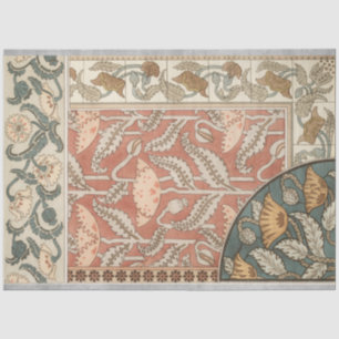 Vintage Blume Seidenpapier