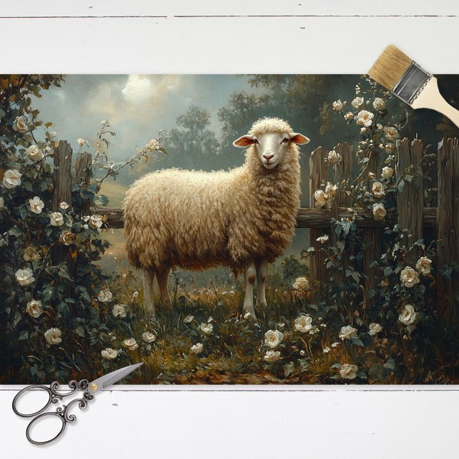 Vintage Blume Seidenpapier (Von Creator hochgeladen)