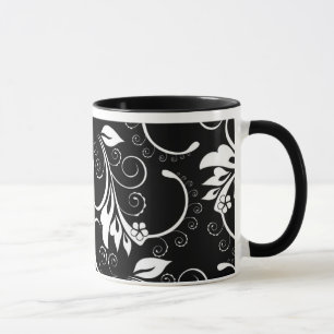 Vintage Blume Tasse
