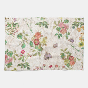 Vintage Blume Teetuch Geschirrtuch