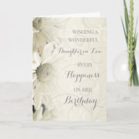 Vintage Blume-Tochter Jura Geburtstag