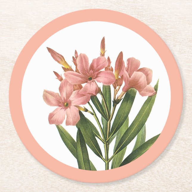 VINTAGE BLUME UNTERSETZER 3 (Vorderseite)