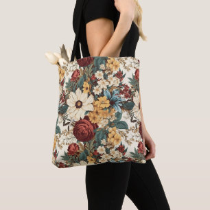 Vintage Blume von Rose, Tulip, Lilies und Daisies