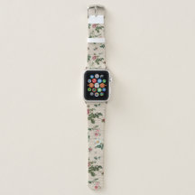 Vintage-Blumen-Apple-Watch-Armband