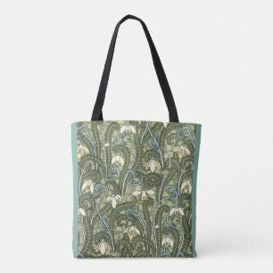 Vintage-Blumen Art Nouveau Schneeglöckchen-Blumen
