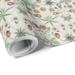 Vintage-Blumen-Blumen William Morris Gänseblümchen Geschenkpapier