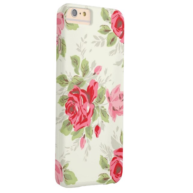 VINTAGE BLUMEN Case-Mate iPhone HÜLLE (Rückseite/Rechts)