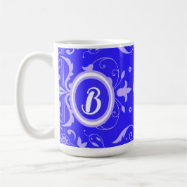 Vintage-Blumen-Chinoiserie Kaffeetasse
