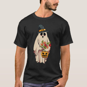 Vintage-Blumen-Geister-Cute-Halloween-Kostüm Gruse T-Shirt