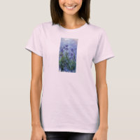 Vintage Blumen lilac-irises-1917 monet.