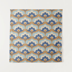 Vintage-Blumen nahtloses Design. Wandteppich