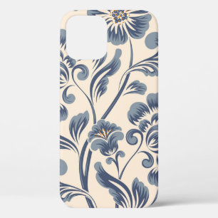 Vintage-Blumen-nahtloses Musterelement. Elegante T Case-Mate iPhone Hülle