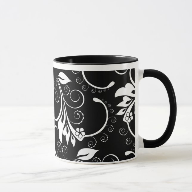 vintage Blumen Tasse (Rechts)