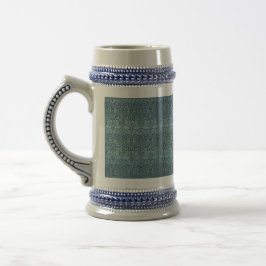 Vintage-Blumen-Vögel William Morris Brer Rabbit Bierglas