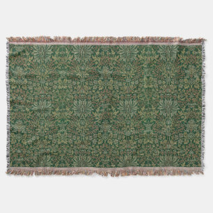 Vintage-Blumen- William-Morris-Blumengarten Decke