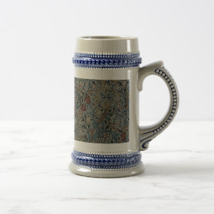 Vintage-Blumen William Morris Goldene Lilie Bierglas