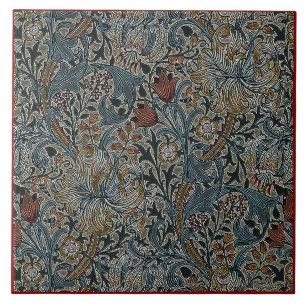 Vintage Blumen William Morris Goldene Lilie Fliese