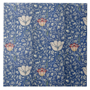 Vintage-Blumen William Morris Medway Fliese