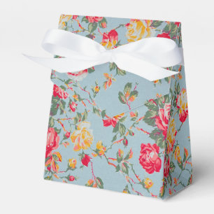 Vintage Blumen-Zelt-Partygeschenkbox Geschenkschachtel