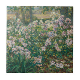 Vintage Blumenbemalung: Windblumen von Donoh Fliese