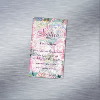 Vintage Blumendarstellung in Wasserfarben
