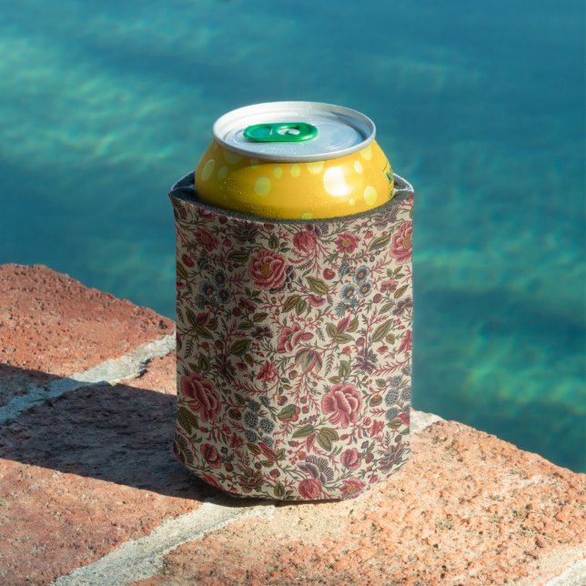 Vintage Blumendrucke Dosenkühler (In Situ Pool)