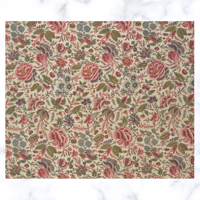 Vintage Blumendrucke Geschenkpapier (Von Creator hochgeladen)