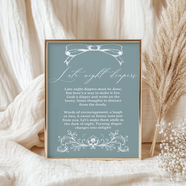 Vintage Blumendusche Spätabenteuer Poster (Von Creator hochgeladen)