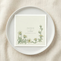 Vintage Blumengrenze Hochzeit klassischer Jugendst