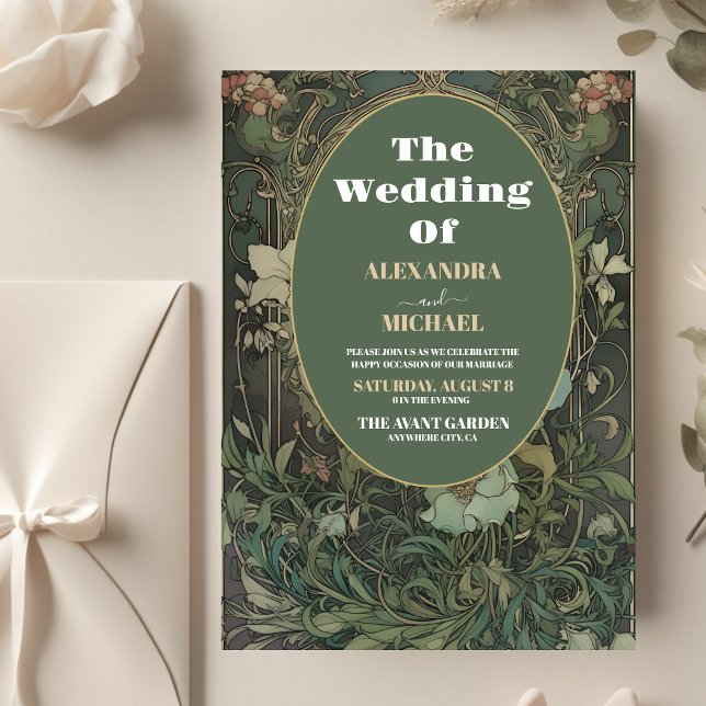 Vintage Blumenhochzeit Einladung (Von Creator hochgeladen)