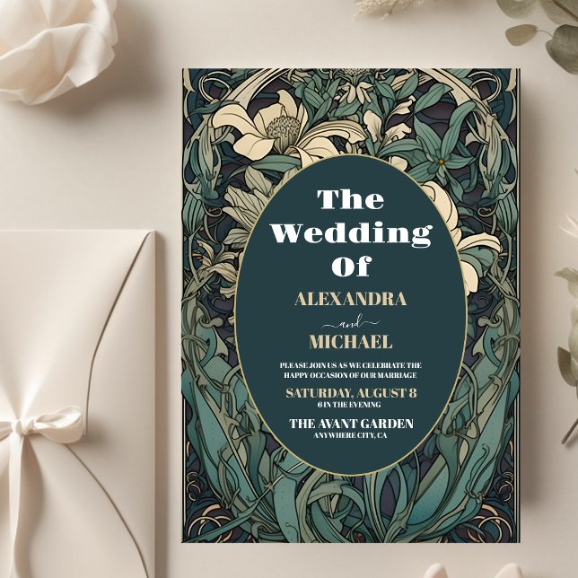 Vintage Blumenhochzeit Flyer (Von Creator hochgeladen)