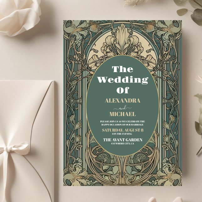 Vintage Blumenhochzeit Flyer (Von Creator hochgeladen)