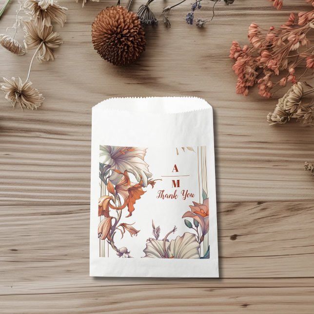 Vintage Blumenhochzeit Geschenktütchen (Von Creator hochgeladen)