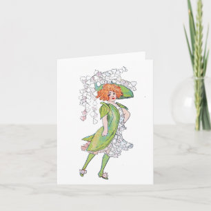 Vintage-Blumenkinder Lilie des Tals