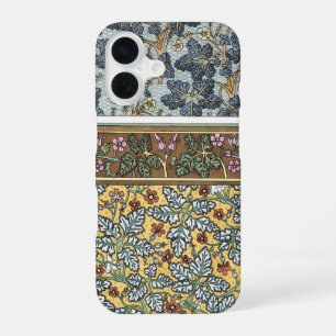 Vintage-Blumenkunst im Jugendstil Wilde Geranium-B iPhone 16 Hülle