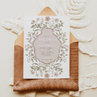 Vintage Blumenmädchen Kinderdusche