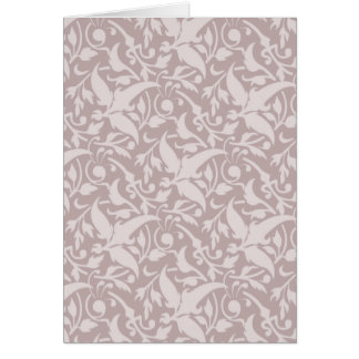 Vintage-Blumenmuster 1 - Verblasstes Rot
