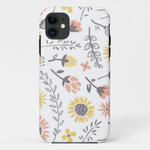 Vintage-Blumenmuster  Case-Mate iPhone Hülle
