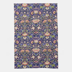 Vintage-Blumenmuster, William Morris Geschirrtuch